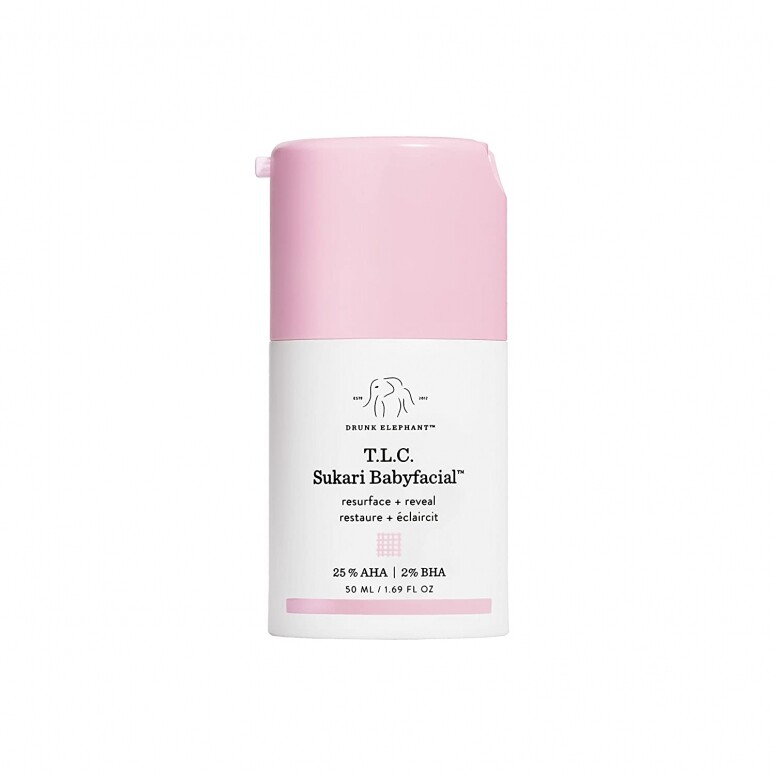 腋下美白果酸推介：Drunk Elephant  T.L.C. Sukari Babyfacial Mask 嬰兒嫩肌面膜 $625