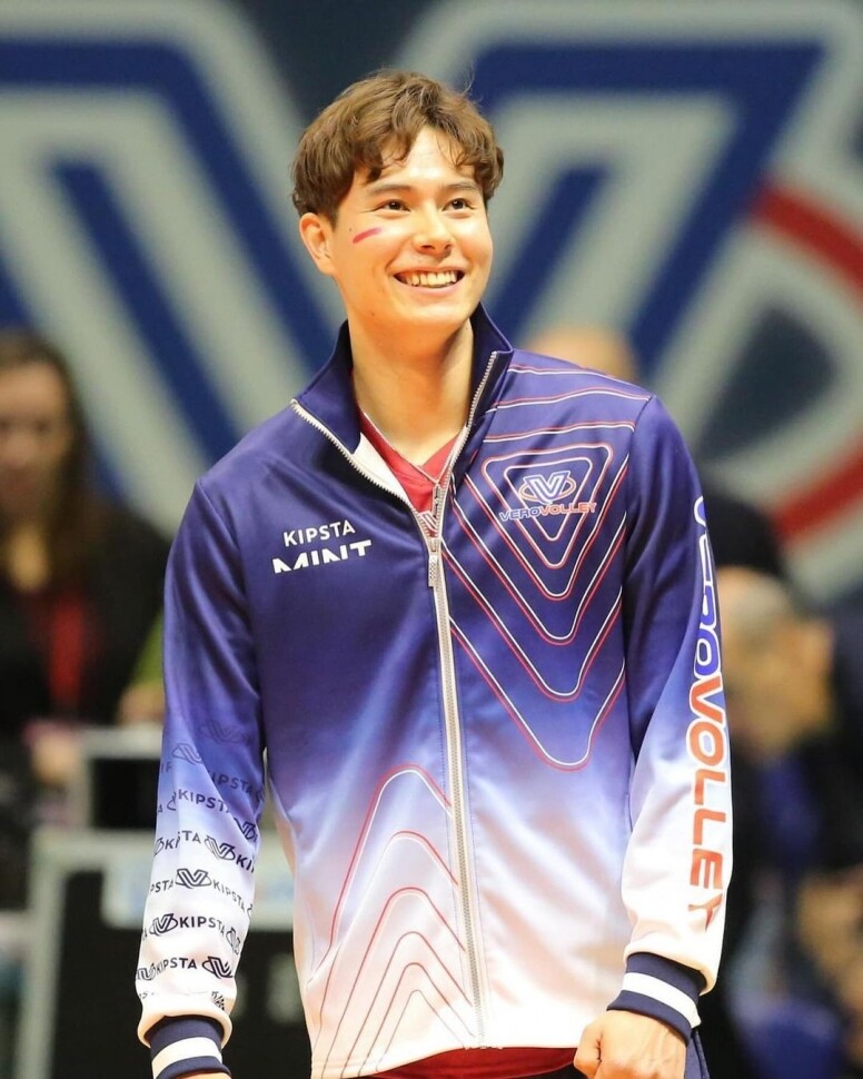 日本排球運動員：林成振（IG@tomoa_narasaki）