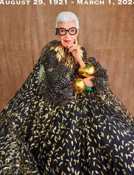 時尚婆婆Iris Apfel再見！重温銀髮Fashion Icon‭!‬‭ ‬繽紛時尚威水史
