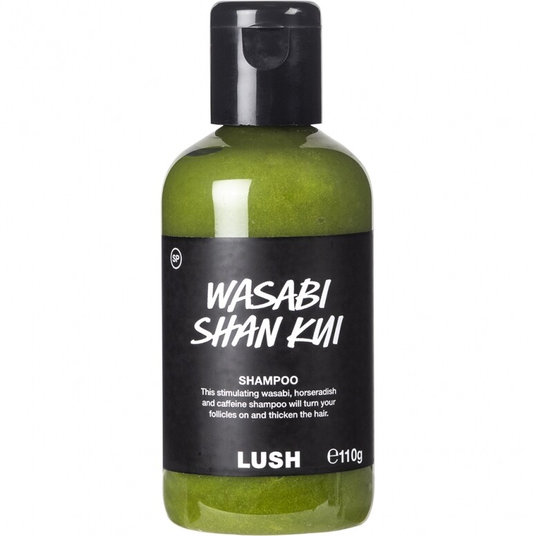 竟然有Wasabi味的洗頭水？用完後頭皮會不會也哭出來？其實Lush的這款洗頭水