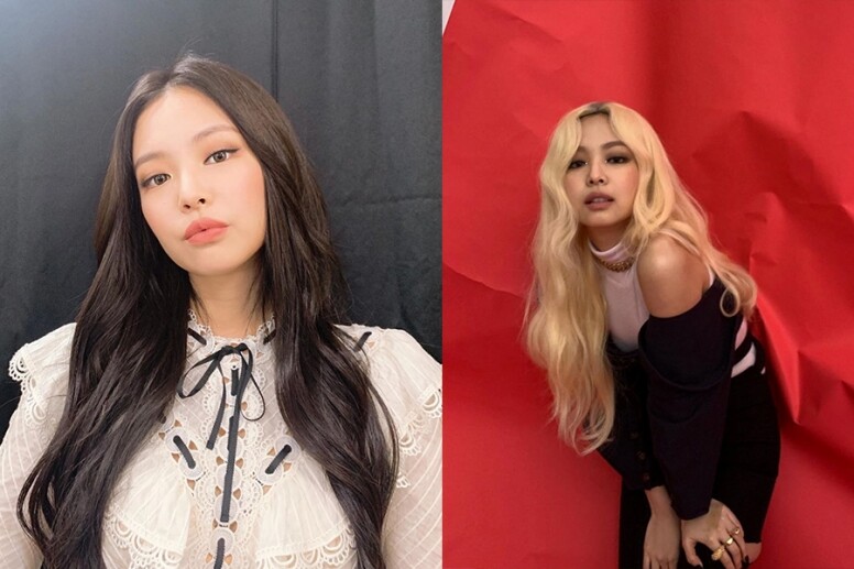 Jennie一向給人甜美性感集於一身的印象，染上一頭自然帶有棕色調黑髮的