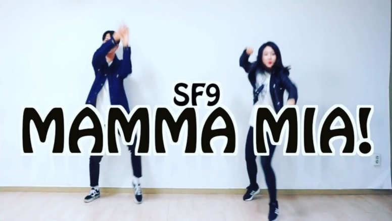 連韓國男團SF9的《Mama Mia》都有得跳,早前風靡韓國。 連韓國男團SF9的《Mama Mia》都有得跳,早前風靡韓國。