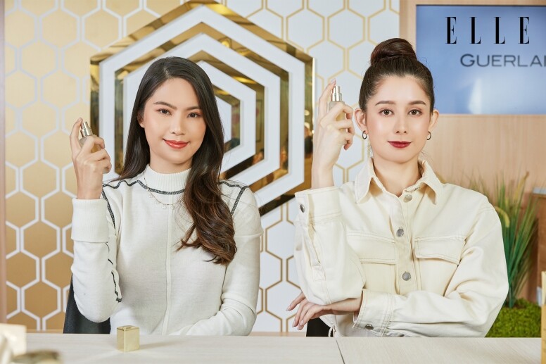 Tips 4：簡易最後一步來到完美底妝的最後一步，就是Parure Gold金鑽修顏定妝噴