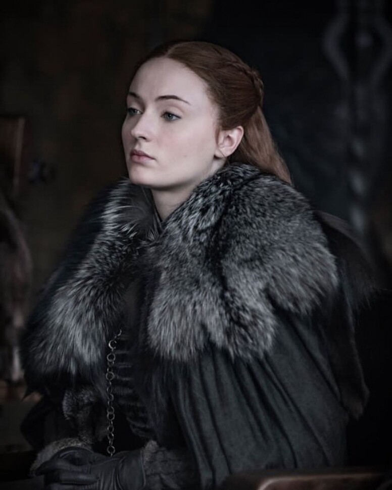 戲份相當重的 Sansa Stark 外表光鮮亮麗