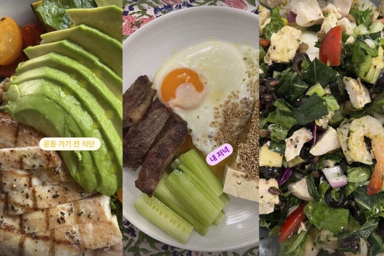 作為模特兒平日除了有運動習慣外，當然少不了飲食管理！張允柱一般都