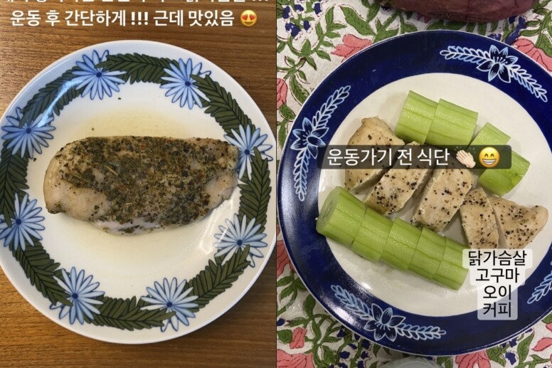 有留意張允柱在instagram分享的自製健康餐單，一定知道她經常都吃雞胸肉！由