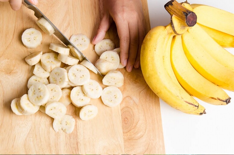 香蕉含有豐富的鉀質，有效擊退浮腫，而香蕉中的鎂及維他命B亦能加強