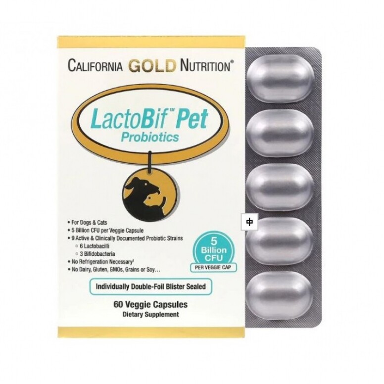 LactoBif 寵物益生菌是專門為貓狗開發的配方，蘊含9種科學研究獲取的活性
