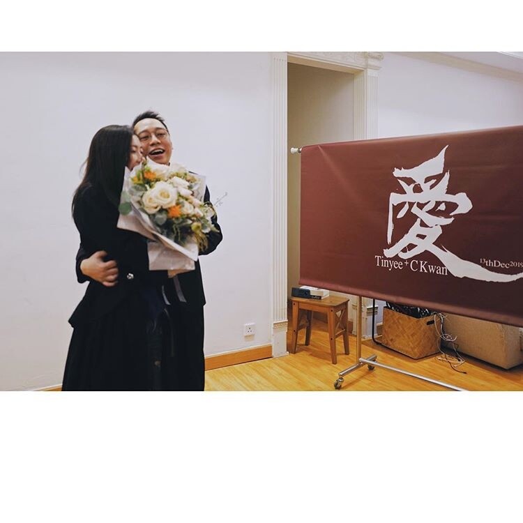 C君之後向傳媒透露求婚細節