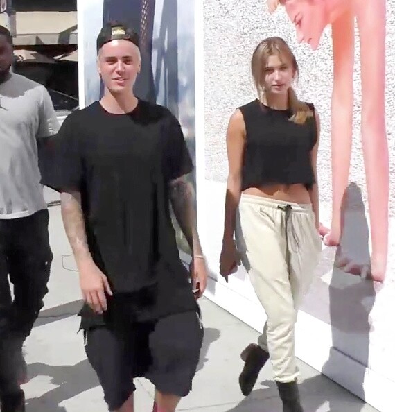 Hailey Baldwin, Justin Bieber, Selena Gomez, 戀情