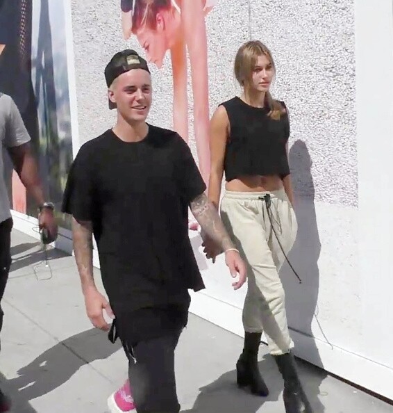 Hailey Baldwin, Justin Bieber, Selena Gomez, 戀情