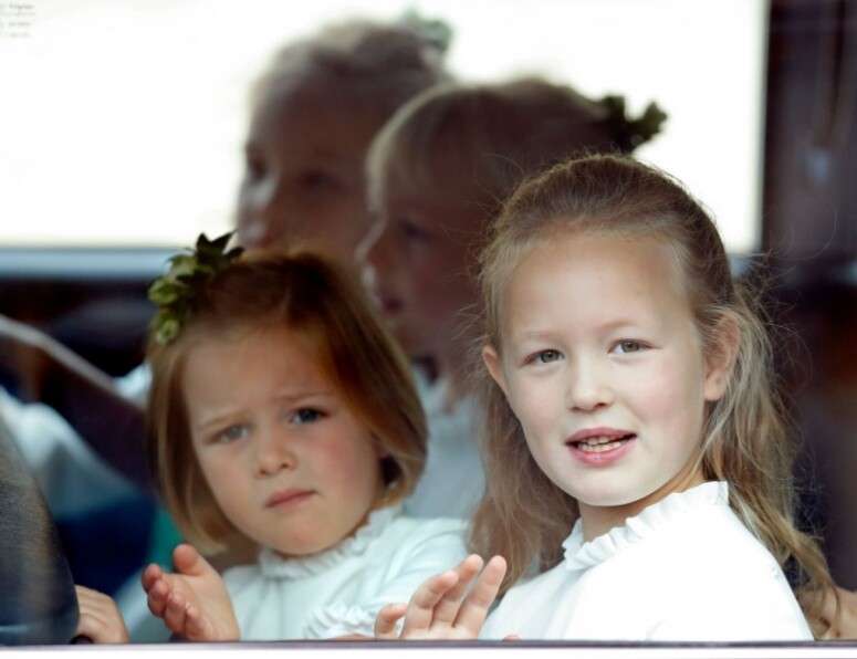 Savannah今年8歲，是伊莉莎白女王的首位曾孫