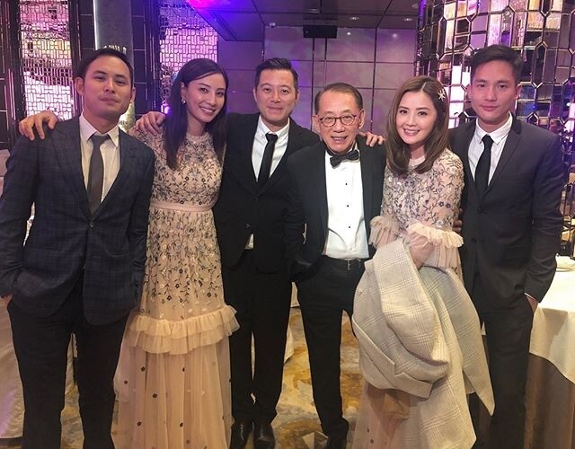 阿Sa的富二代男友石恆聰亦有到場，