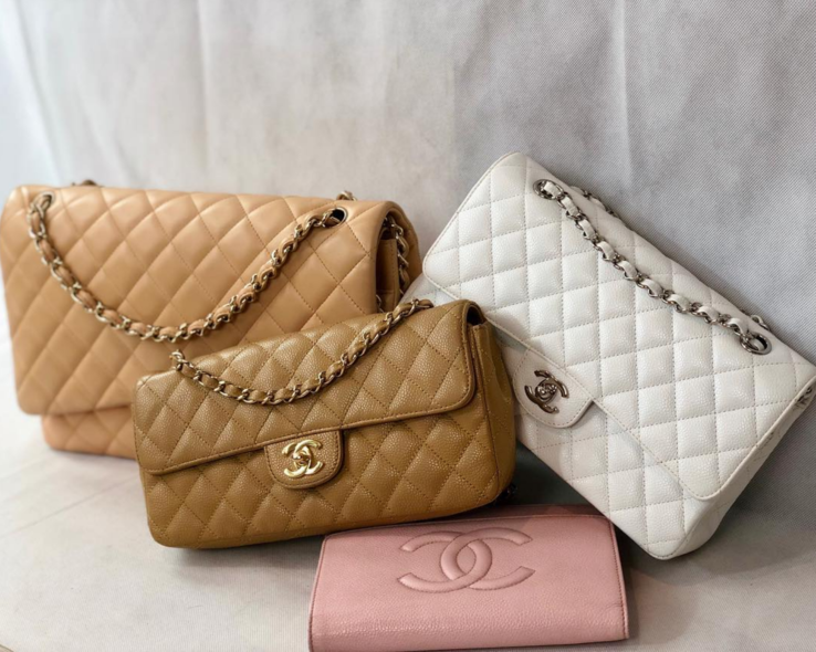 Chanel 的timeless classic以經典的黑色最受歡迎，不過之前一系列的粉色調同樣叫好叫