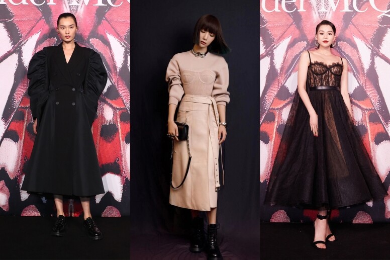近年人氣急升的中國超模劉春杰、演員王珞丹還有大家熟悉的胡杏兒也 近年人氣急升的中國超模劉春杰、演員王珞丹還有大家熟悉的胡杏兒也