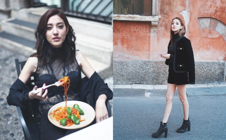 Blackpink Jisoo、Jennie等女星的顯瘦全黑穿搭法｜Theory、Self-Portrait、alexanderwang.t等牌子的黑色連身裙、西裝