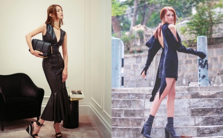 Blackpink Jisoo、Jennie等女星的顯瘦全黑穿搭法｜Theory、Self-Portrait、alexanderwang.t等牌子的黑色連身裙、西裝