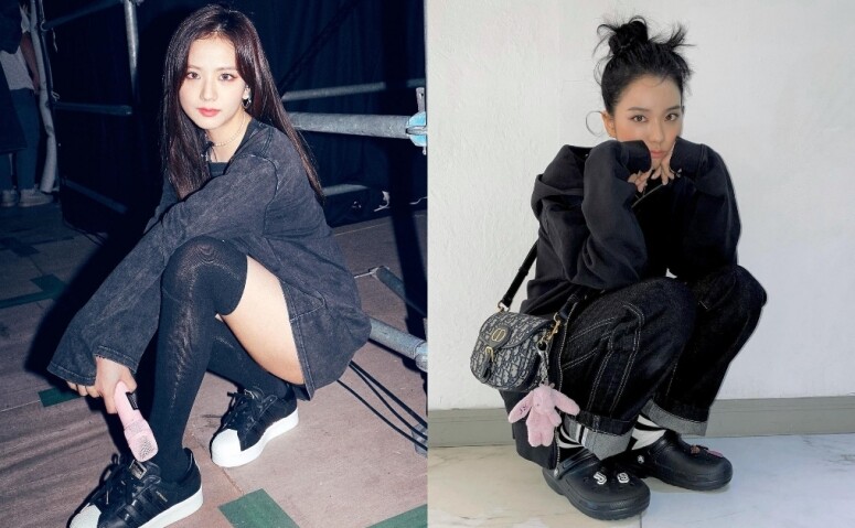 Blackpink Jisoo、Jennie等女星的顯瘦全黑穿搭法｜Theory、Self-Portrait、alexanderwang.t等牌子的黑色連身裙、西裝