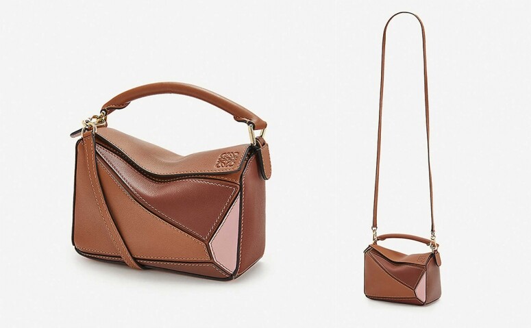 Loewe皮革手袋