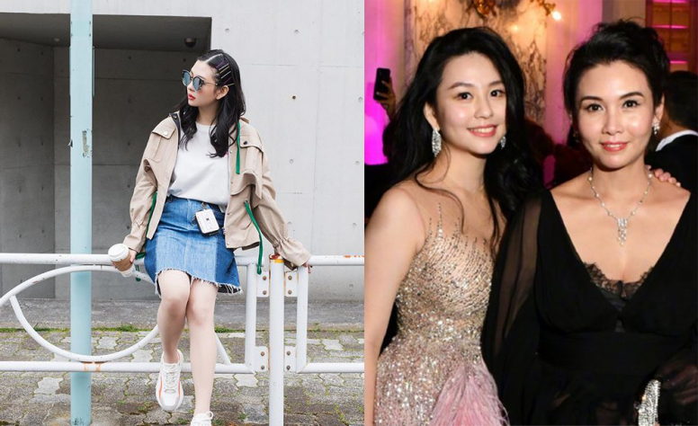 沈月是香港一代女神邱淑貞的大女兒，長得亭亭玉立的沈月完全是媽媽的翻版，一舉手一投足都甚有豆豆的影子。沈月以白tee襯白色波鞋，走清新的氣質路線。如果要營造極簡風格，全身有3個顏色便剛剛好，沈月披上一件卡其色外套，使整個造型簡約而不是單調。百搭易襯的白色波鞋一直是時尚必備單品，襯裙或褲，甚至可以營造不同造型，白色波鞋永遠是你的好朋友。