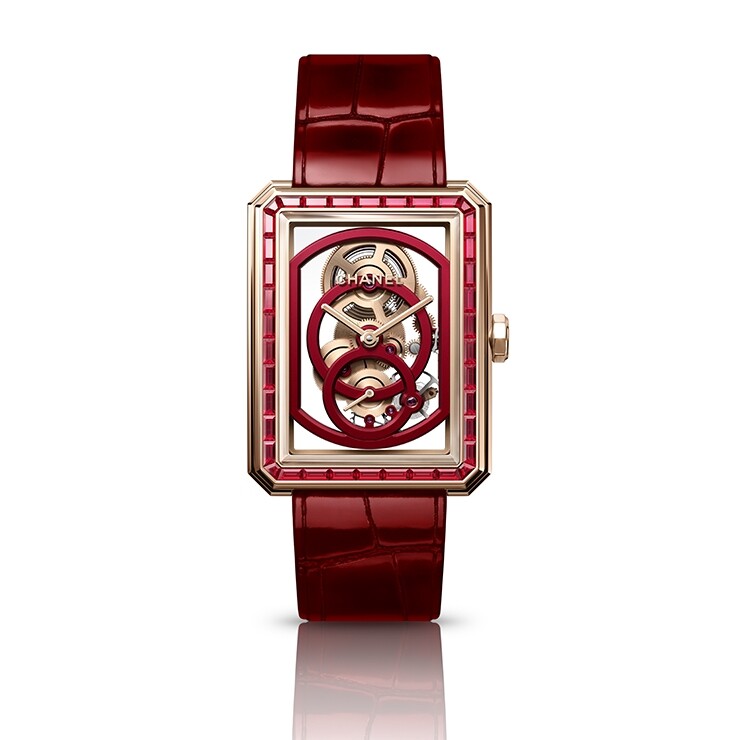 Chanel女士對紅色情有獨鍾，認為這個熱情奔放、強烈鮮明的色調能提升女性