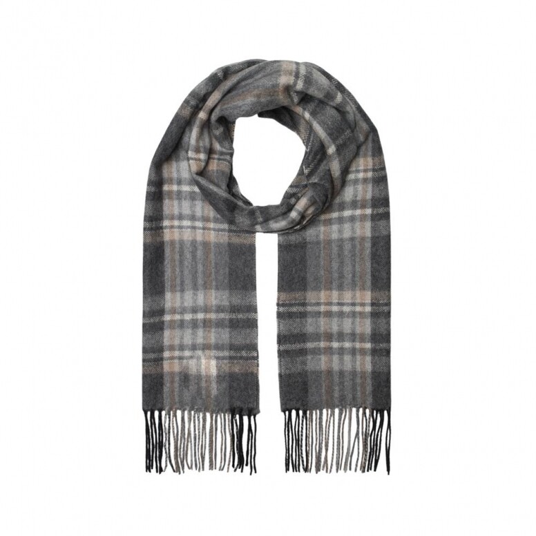 NOVARA Made By DORIA & DOJOLA Cashmere Grey Scarf NOVARA Made By DORIA & DOJOLA Cashmere Grey Scarf
