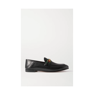 金屬釦飾皮革平底鞋 Gucci 金屬釦飾皮革平底鞋 Gucci