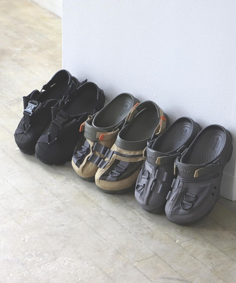 今回Crocs再不是以Classic All-Terrain Clog為鞋形基調作設計了,而是以2種全新型號發 今回Crocs再不是以Classic All-Terrain Clog為鞋形基調作設計了,而是以2種全新型號發
