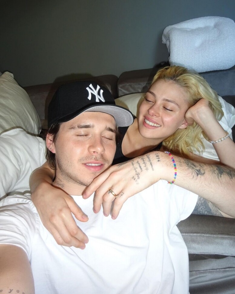 對於大兒子的女朋友，相信大家都不陌生。Brooklyn一早情定富二代女友Nicola Peltz，未