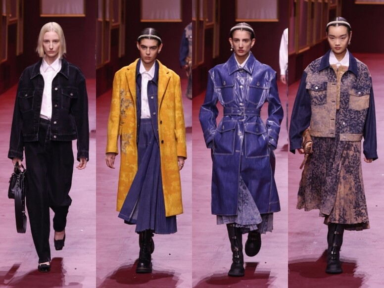 Dior 2022秋冬時裝展焦點：百搭丹寧