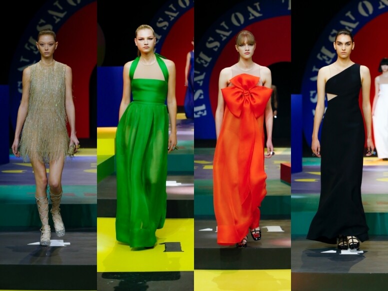Dior 2022春夏時裝展亮點：高雅晚裝