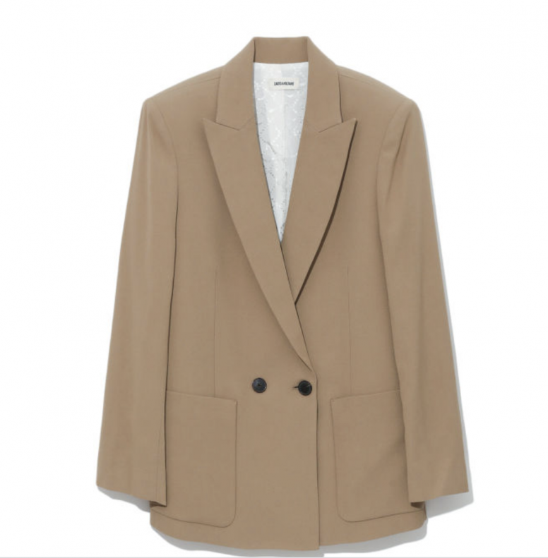 ZADIG & VOLTAIRE Visko Crepe blazer