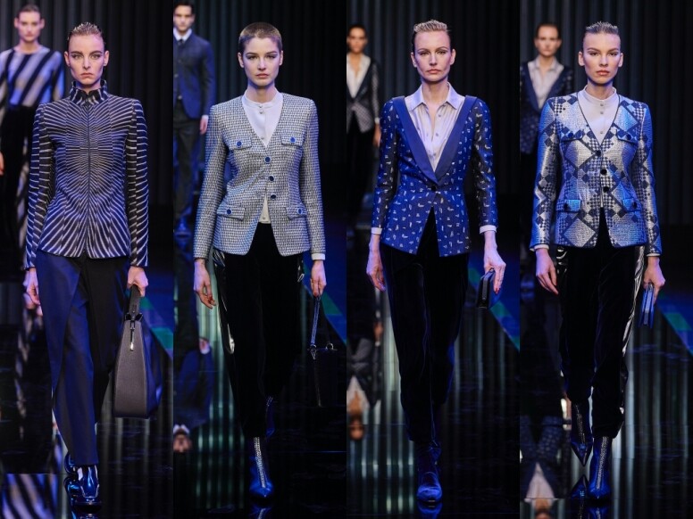 Giorgio Armani 2022秋冬時裝展焦點： 幹練西裝褸