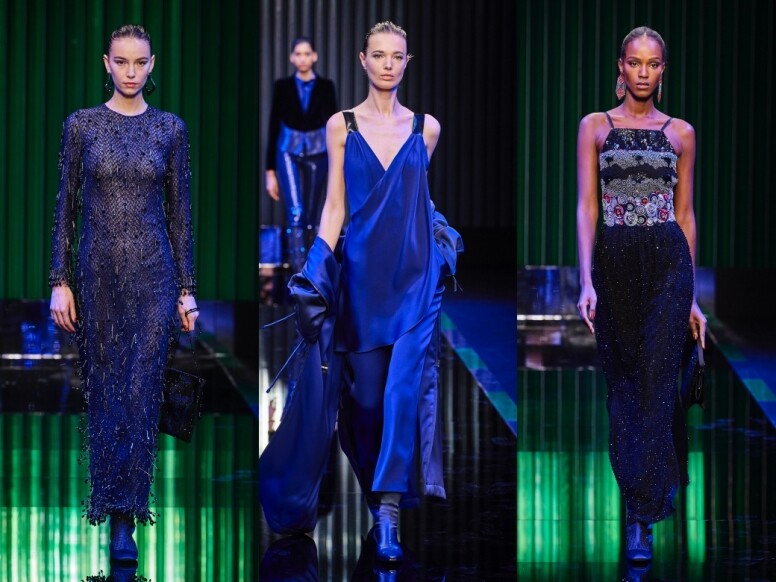 Giorgio Armani 2022秋冬時裝展焦點： 高貴晚裝