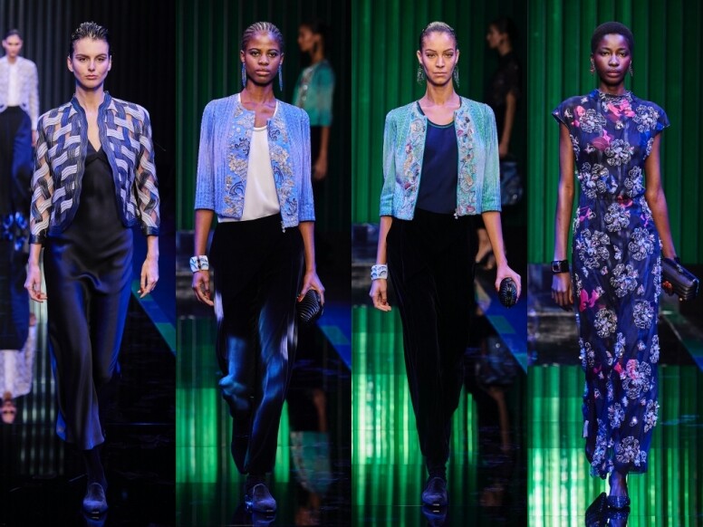 Giorgio Armani 2022秋冬時裝展焦點： 精巧工藝