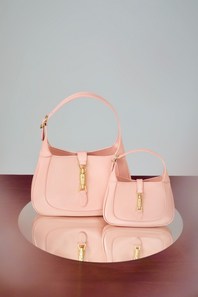Jackie 1961 粉紅色小型手袋 Jackie 1961 粉紅色迷你型手袋 Both from Gucci Jackie 1961 粉紅色小型手袋 Jackie 1961 粉紅色迷你型手袋 Both from Gucci