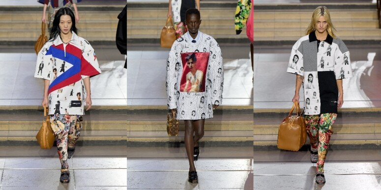 Louis Vuitton2022秋冬時裝騷重點：藝術拼貼