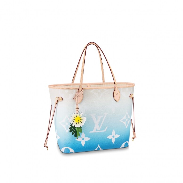 多款Louis Vuitton經典帆布手袋也呼應雙色主題，例如Onthego GM、Neverfull MM、Speedy 25 Bandoulière及Multi Pochette
