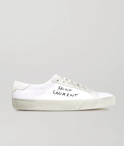 字母圖案運動鞋 Saint Laurent