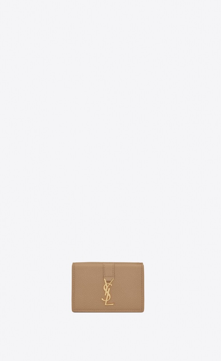 Saint Laurent YSL line origami銀包