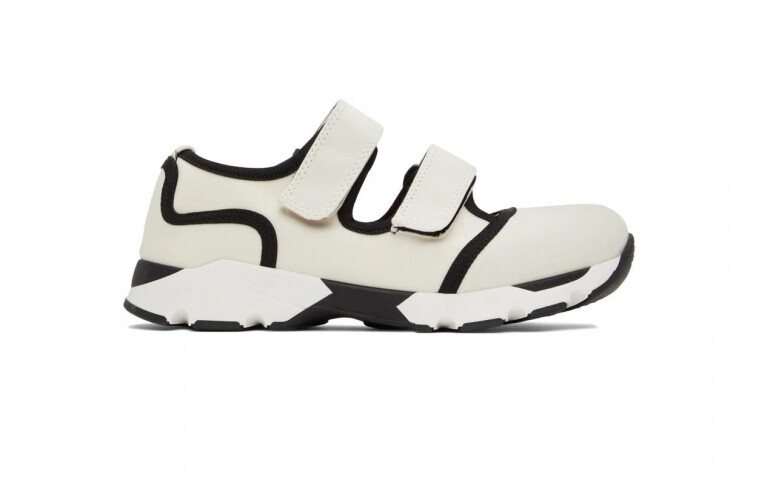 Marni 白色運動鞋 $3466, available at ssense.com