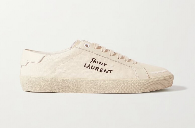 Saint Laurent 帆布波鞋 $4,950, available at net-a-porter.com