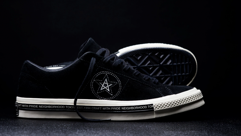 近日全新聯名還有NEIGHBORHOOD X Converse聯乘款式。