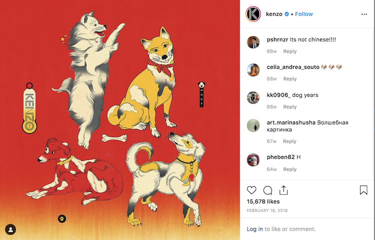 動物與可愛元素都是Kenzo成功的關鍵。