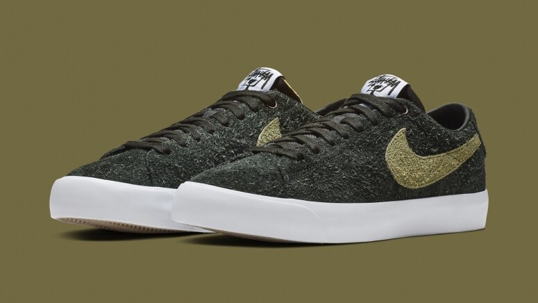 去年Stussy經已找上Nike SB重磅聯乘,系列帶來兩組不同高低筒款式,分別運用 去年Stussy經已找上Nike SB重磅聯乘,系列帶來兩組不同高低筒款式,分別運用