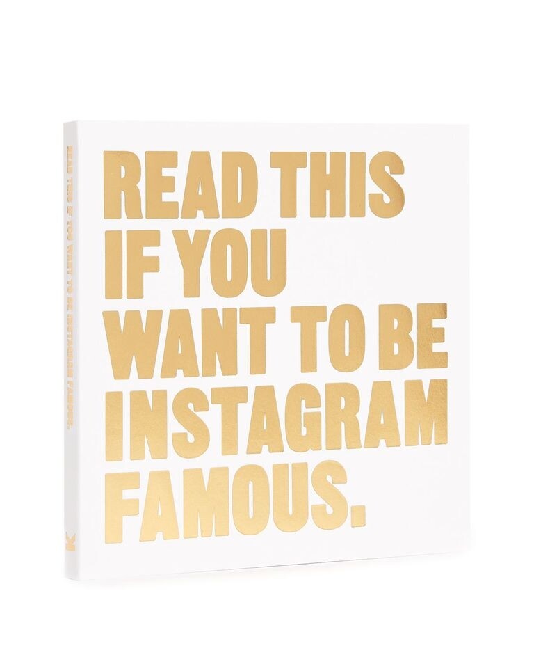 Books with Style「Read This If You Want to Be Instagram Famous」書,約HKD$102。 Books with Style「Read This If You Want to Be Instagram Famous」書,約HKD$102。