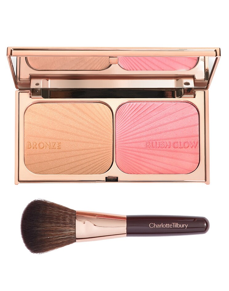 14.修容及腮紅組合配旅行裝掃子 GBP60/約HKD647 Charlotte Tilbury
