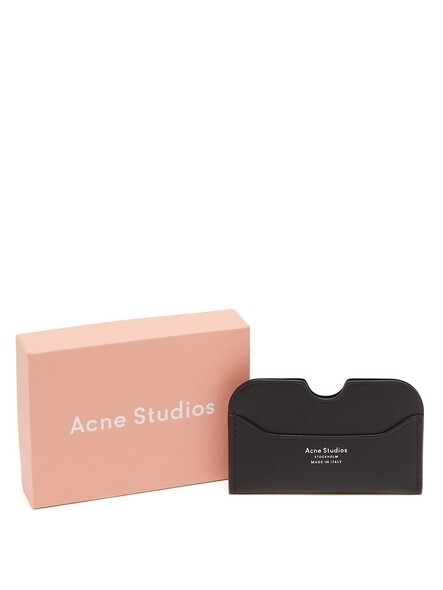 有品牌加持的卡片套都能夠以千元以內的預算入手？Acne Studios設計簡約的卡