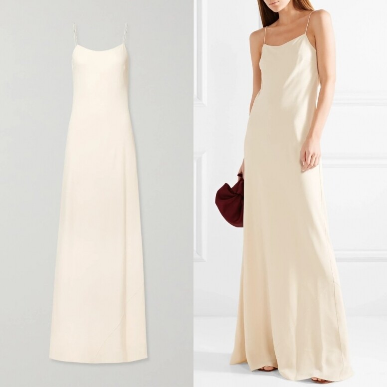 THE ROW Ebbins crepe maxi dress THE ROW Ebbins crepe maxi dress