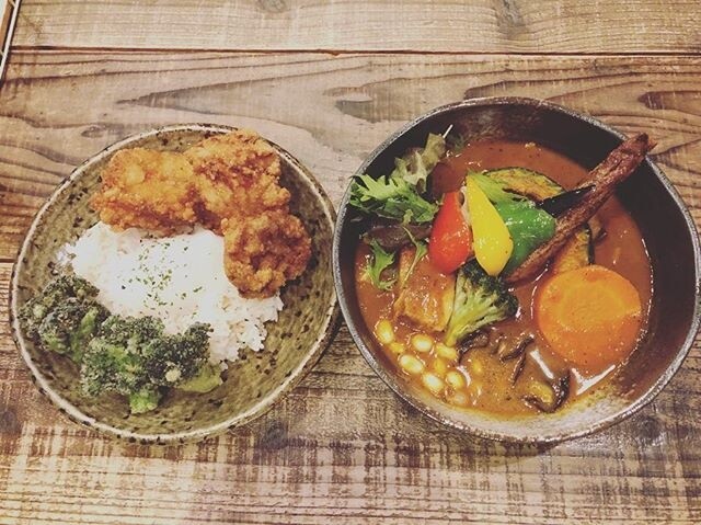 湯咖哩、十勝豚肉丼、醬油拉麵